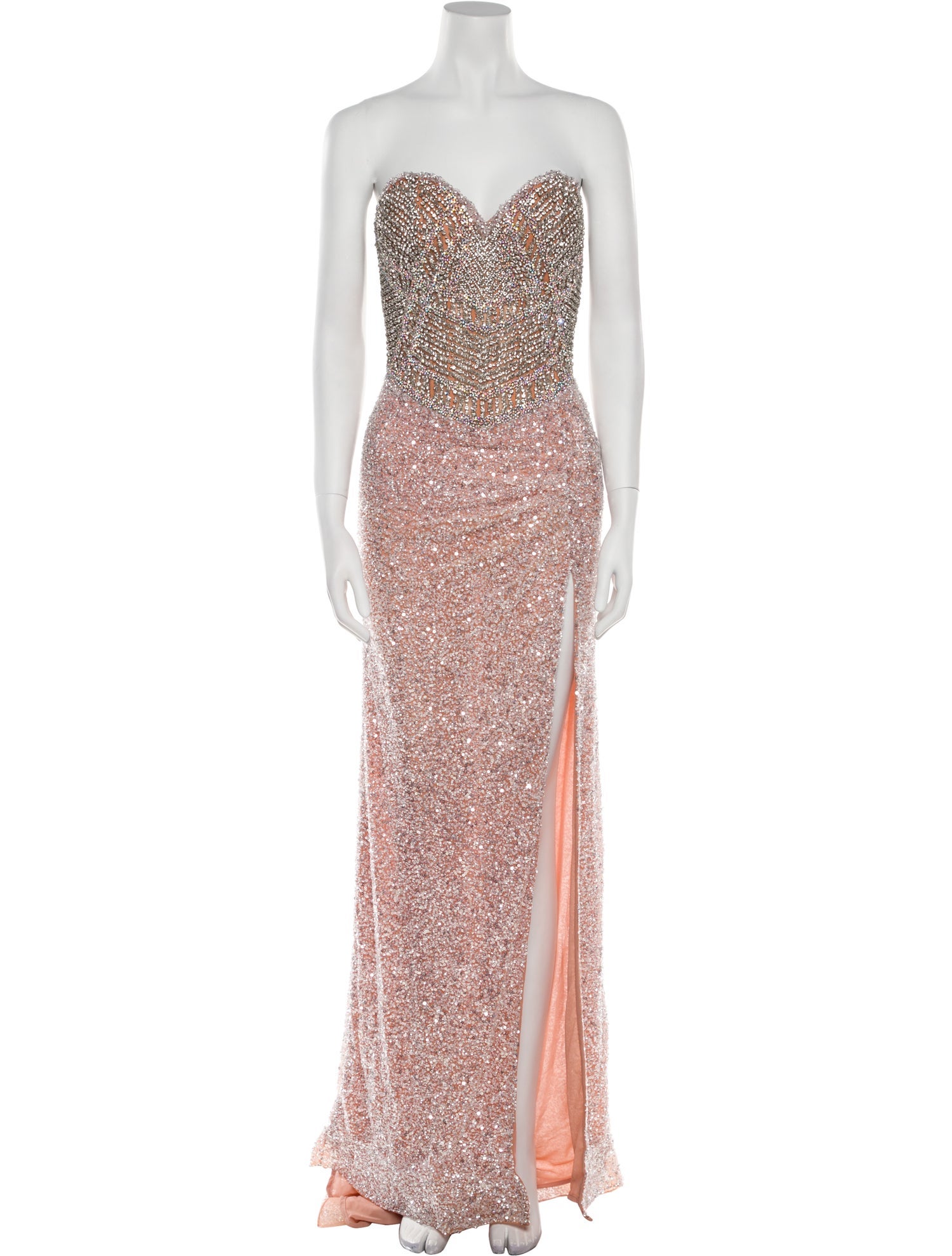 Portia & Scarlett Strapless Long Dress w/ Tags