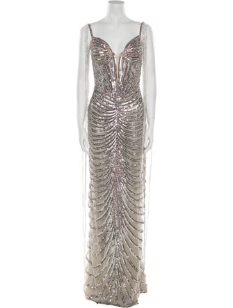 Portia & Scarlett Sequin Long Dress