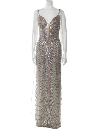 Portia & Scarlett Sequin Long Dress