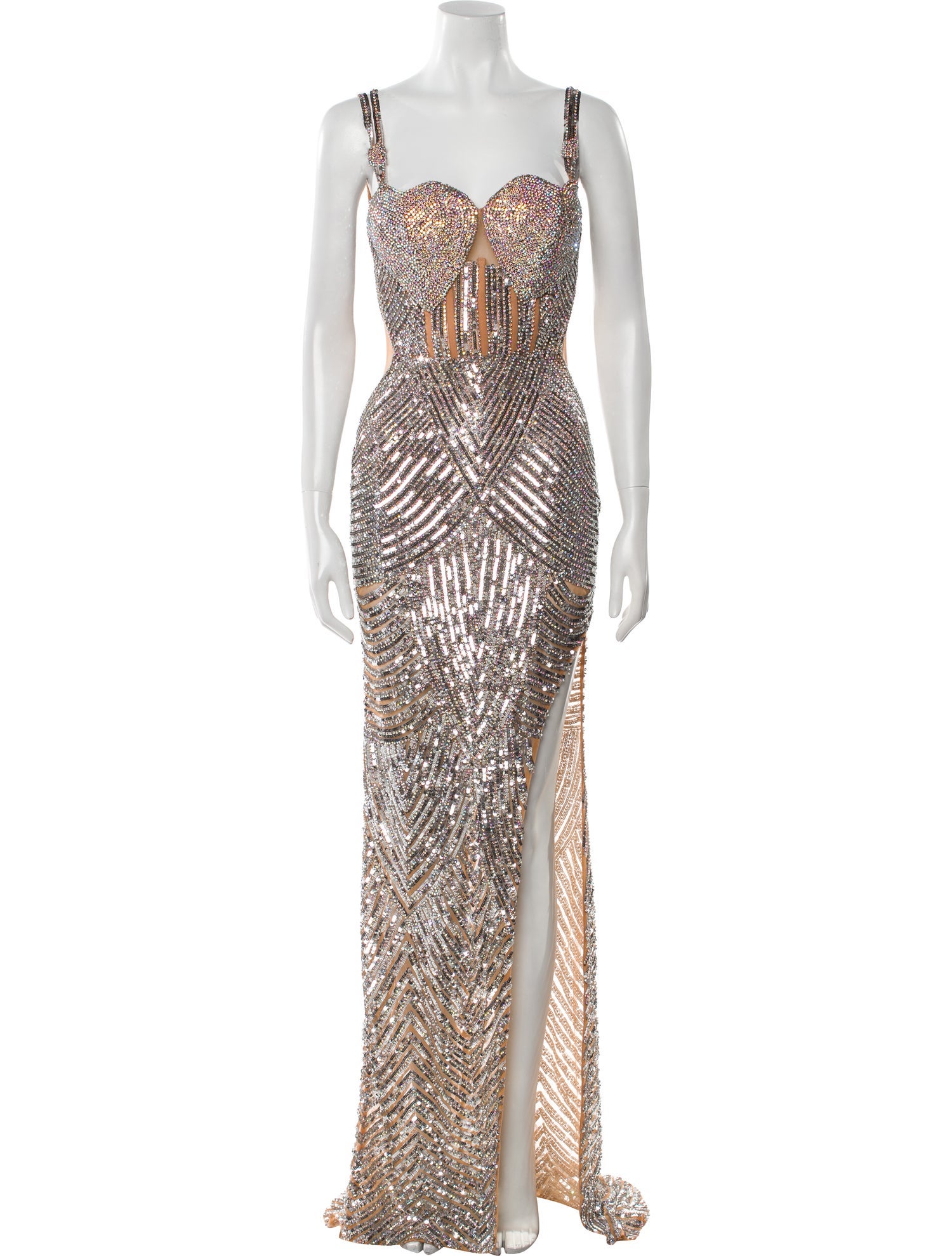Portia & Scarlett Sequin Long Dress