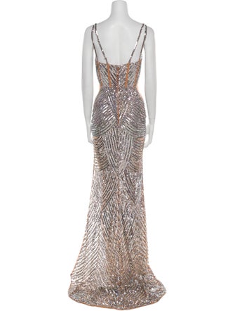 Portia & Scarlett Sequin Long Dress