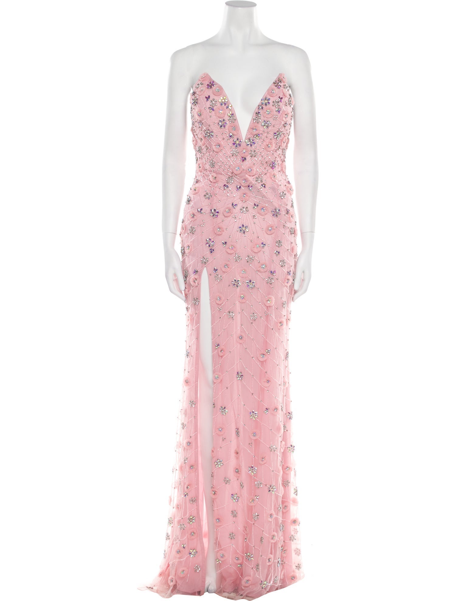 Portia & Scarlett Floral Print Long Dress w/ Tags