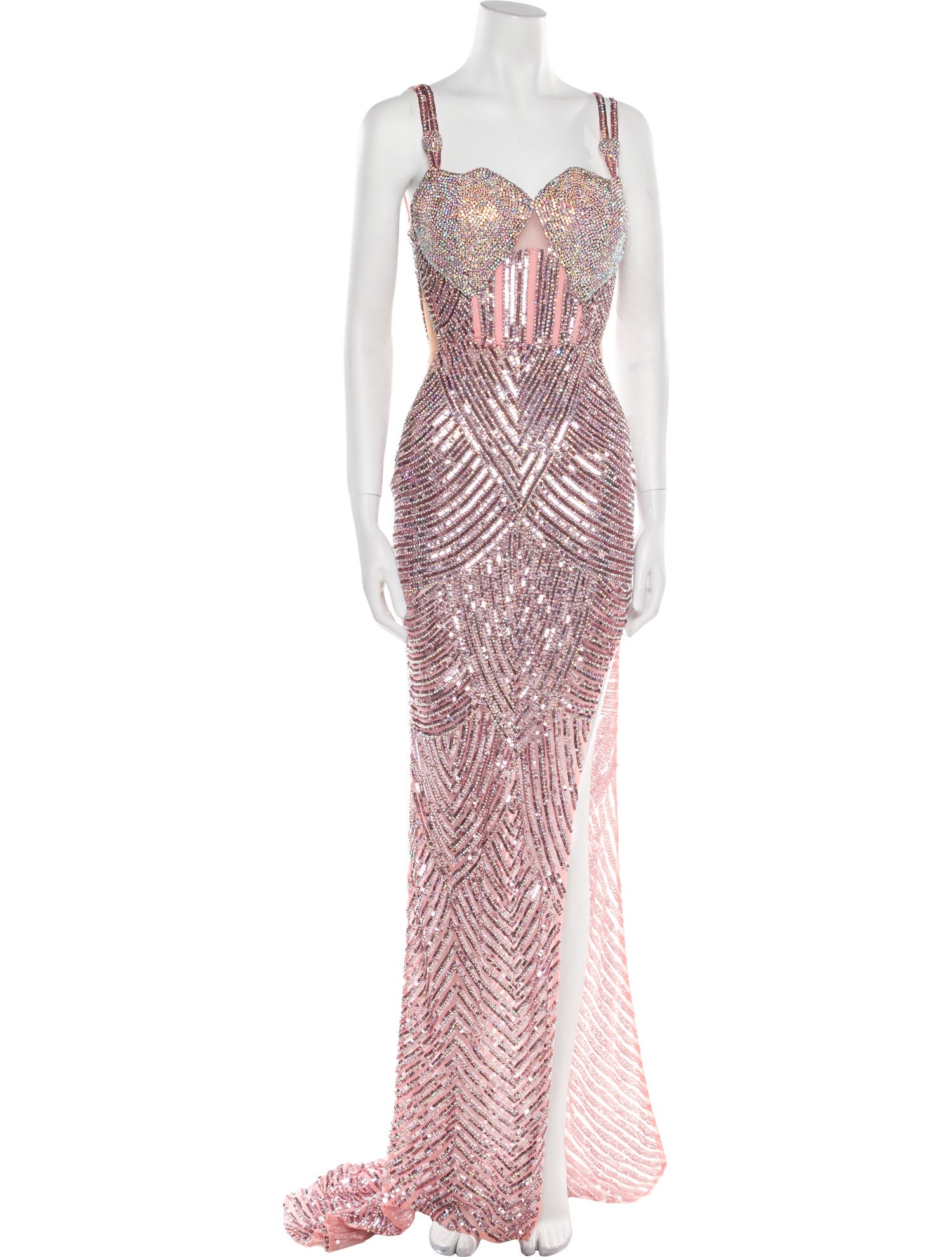 Portia & Scarlett Printed Long Dress w/ Tags