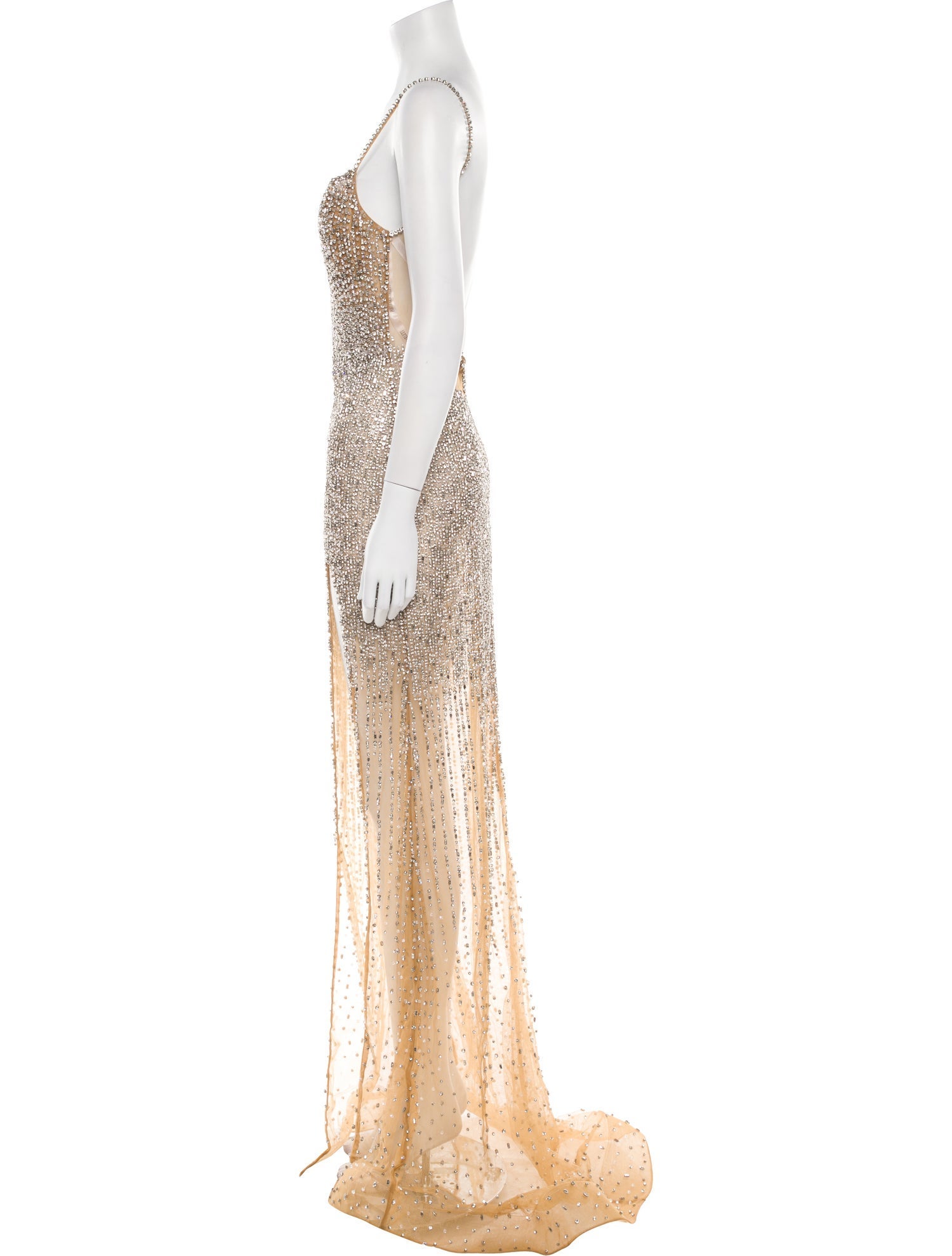 Portia & Scarlett V-Neck Long Dress w/ Tags