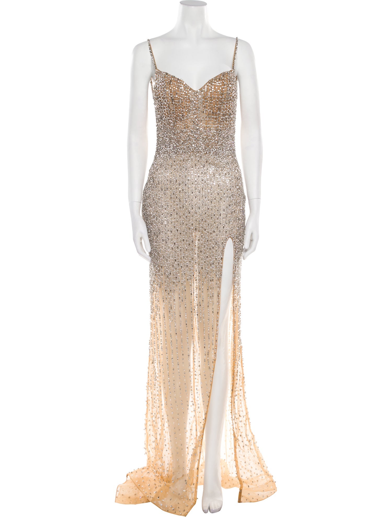 Portia & Scarlett V-Neck Long Dress w/ Tags