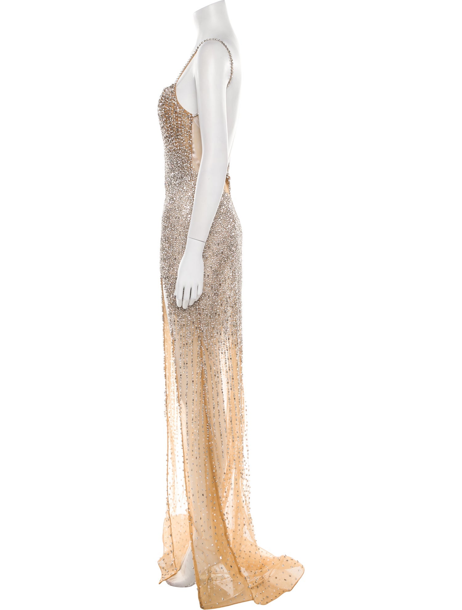 Portia & Scarlett V-Neck Long Dress w/ Tags