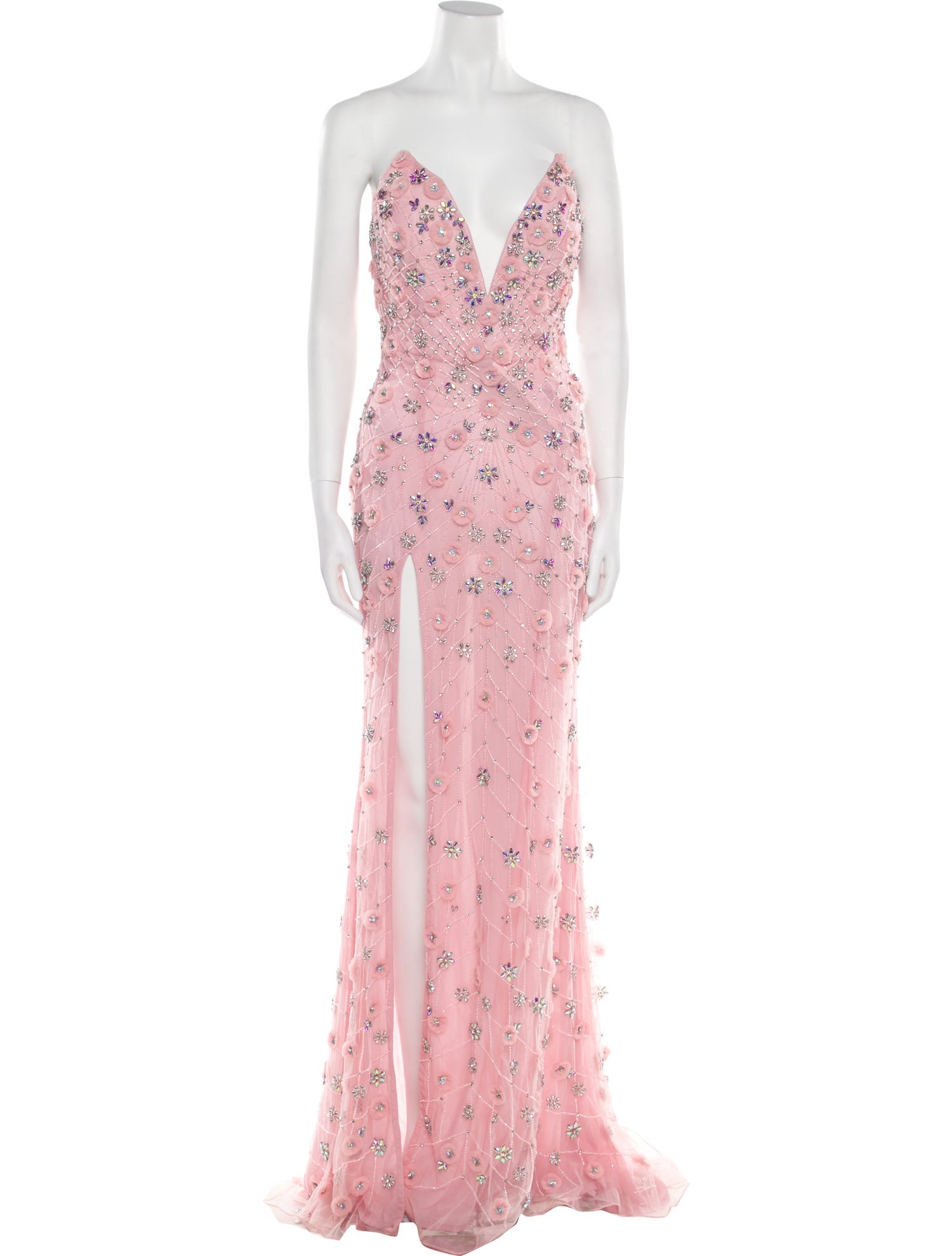 Portia & Scarlett Floral Print Long Dress w/ Tags