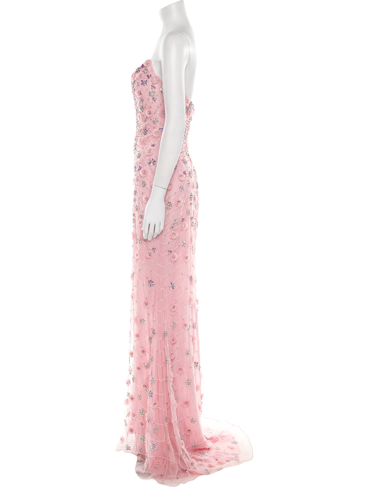 Portia & Scarlett Floral Print Long Dress w/ Tags