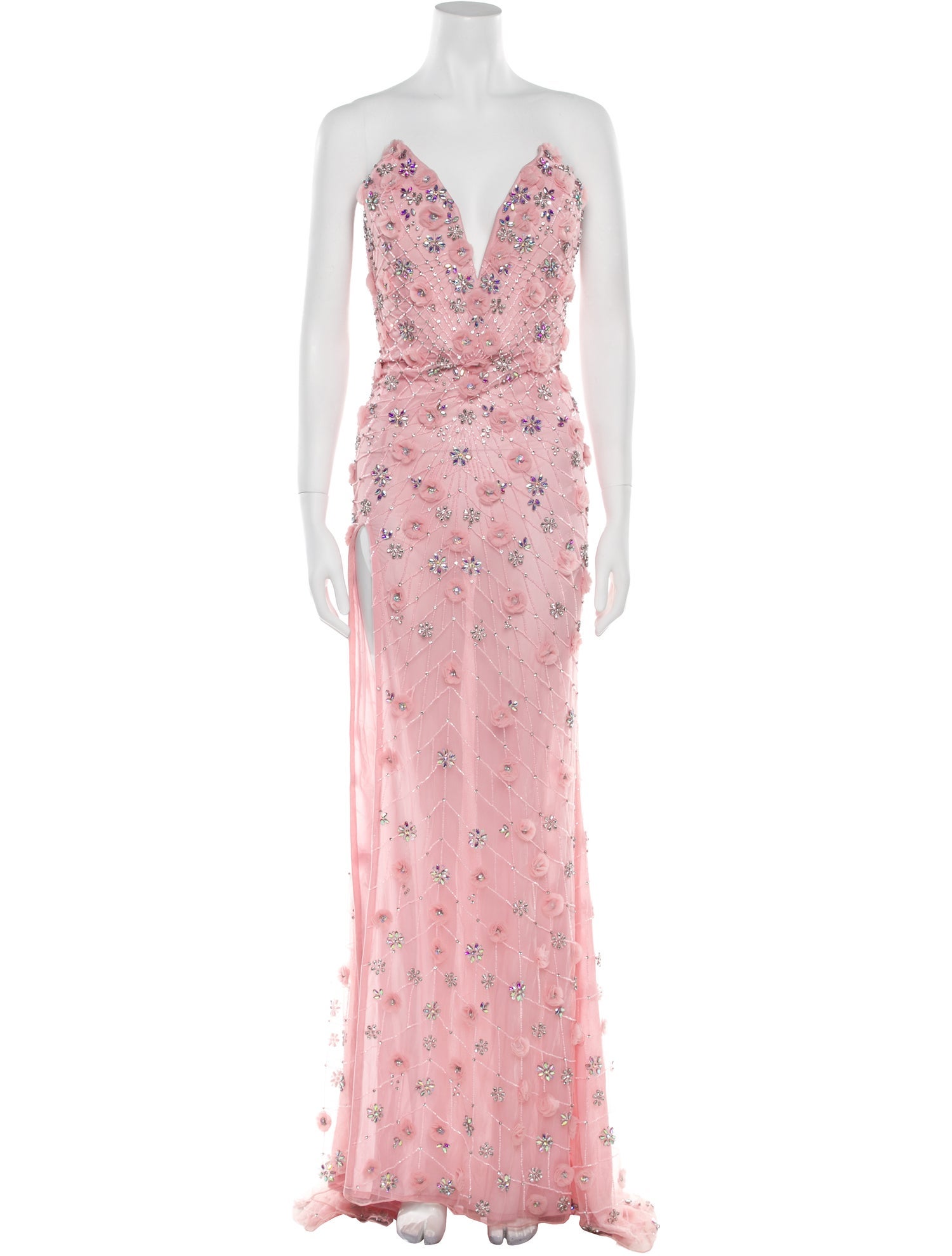 Portia & Scarlett Patterned Long Dress w/ Tags