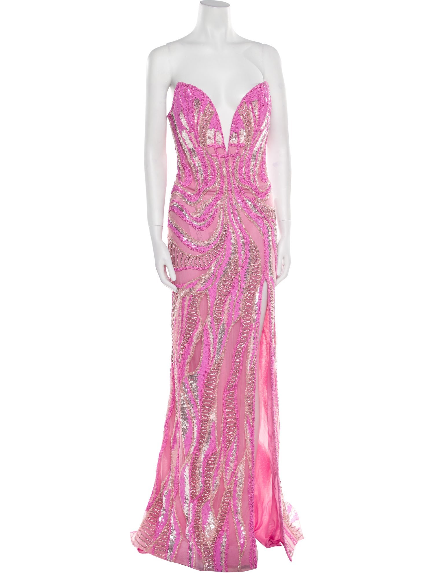 Portia & Scarlett Paisley Print Long Dress w/ Tags