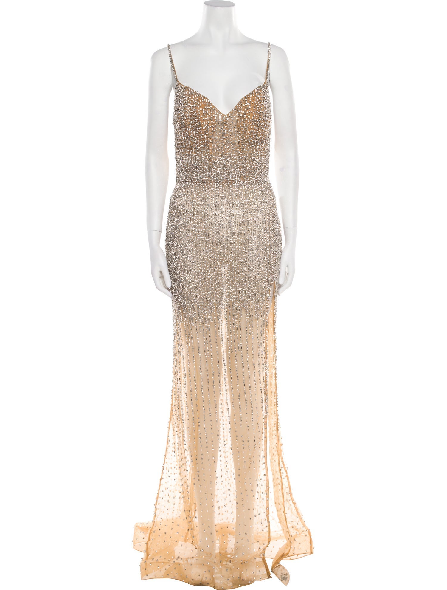 Portia & Scarlett V-Neck Long Dress w/ Tags