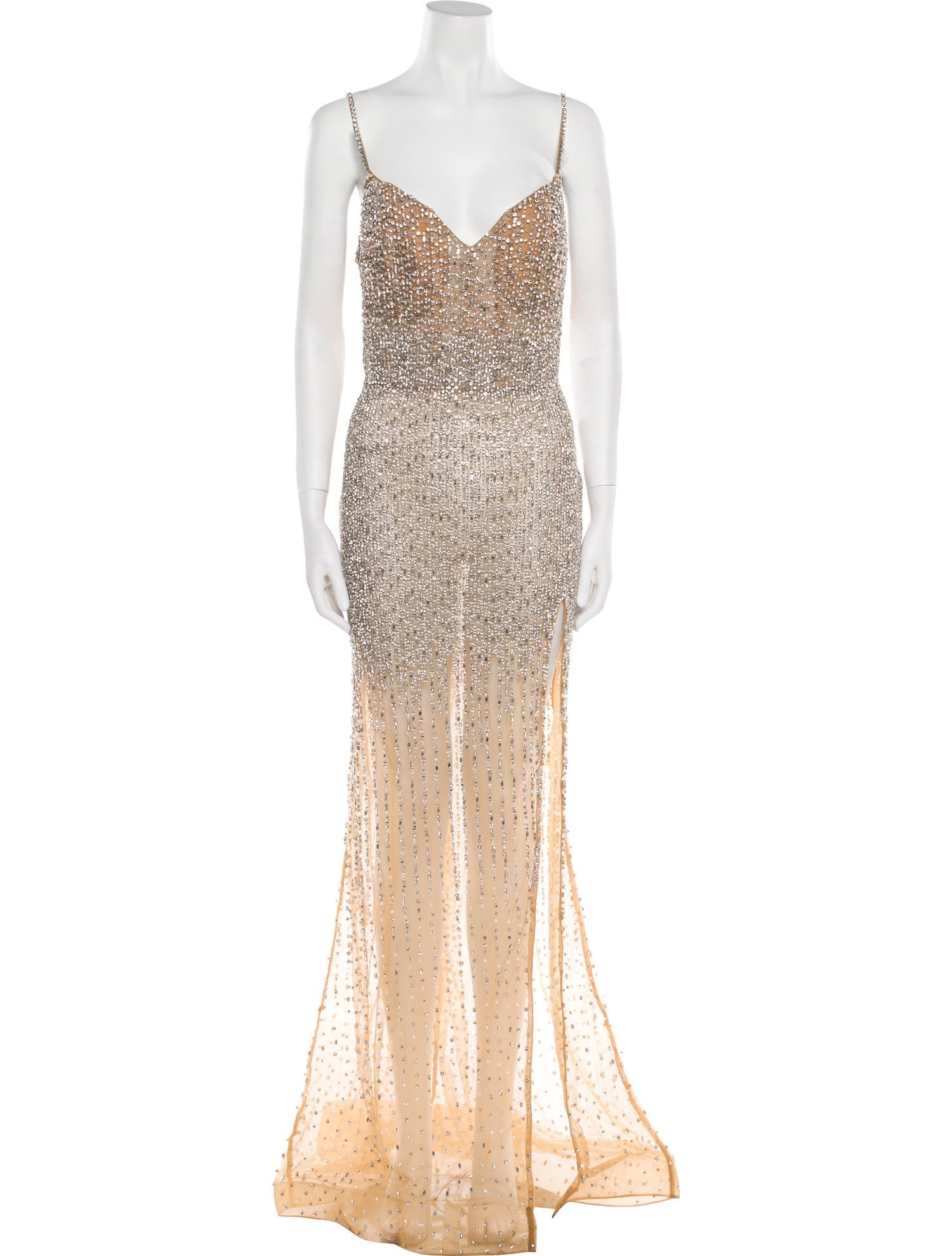 Portia & Scarlett V-Neck Long Dress w/ Tags