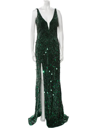 Portia & Scarlett V-Neck Long Dress