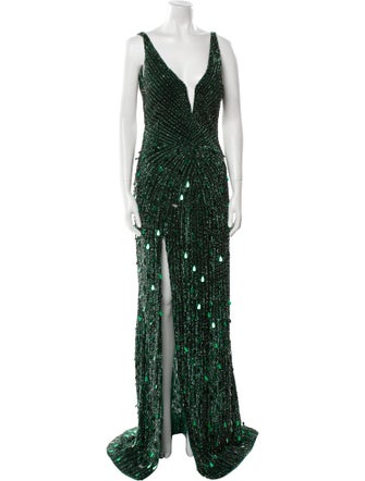 Portia & Scarlett V-Neck Long Dress