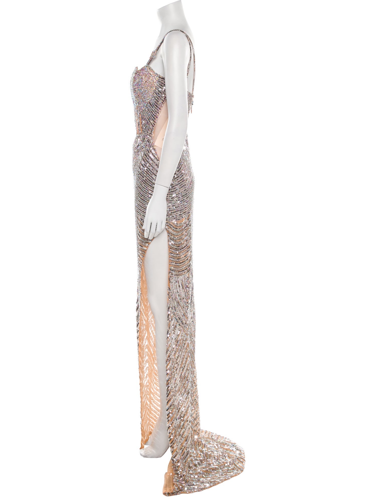 Portia & Scarlett Printed Long Dress w/ Tags