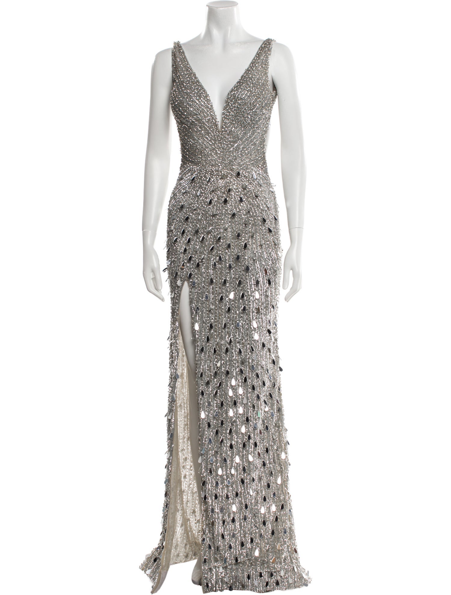 Portia & Scarlett V-Neck Long Dress w/ Tags