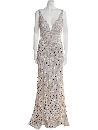 Portia & Scarlett Printed Long Dress