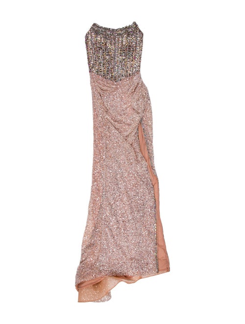 Portia & Scarlett Bateau Neckline Long Dress