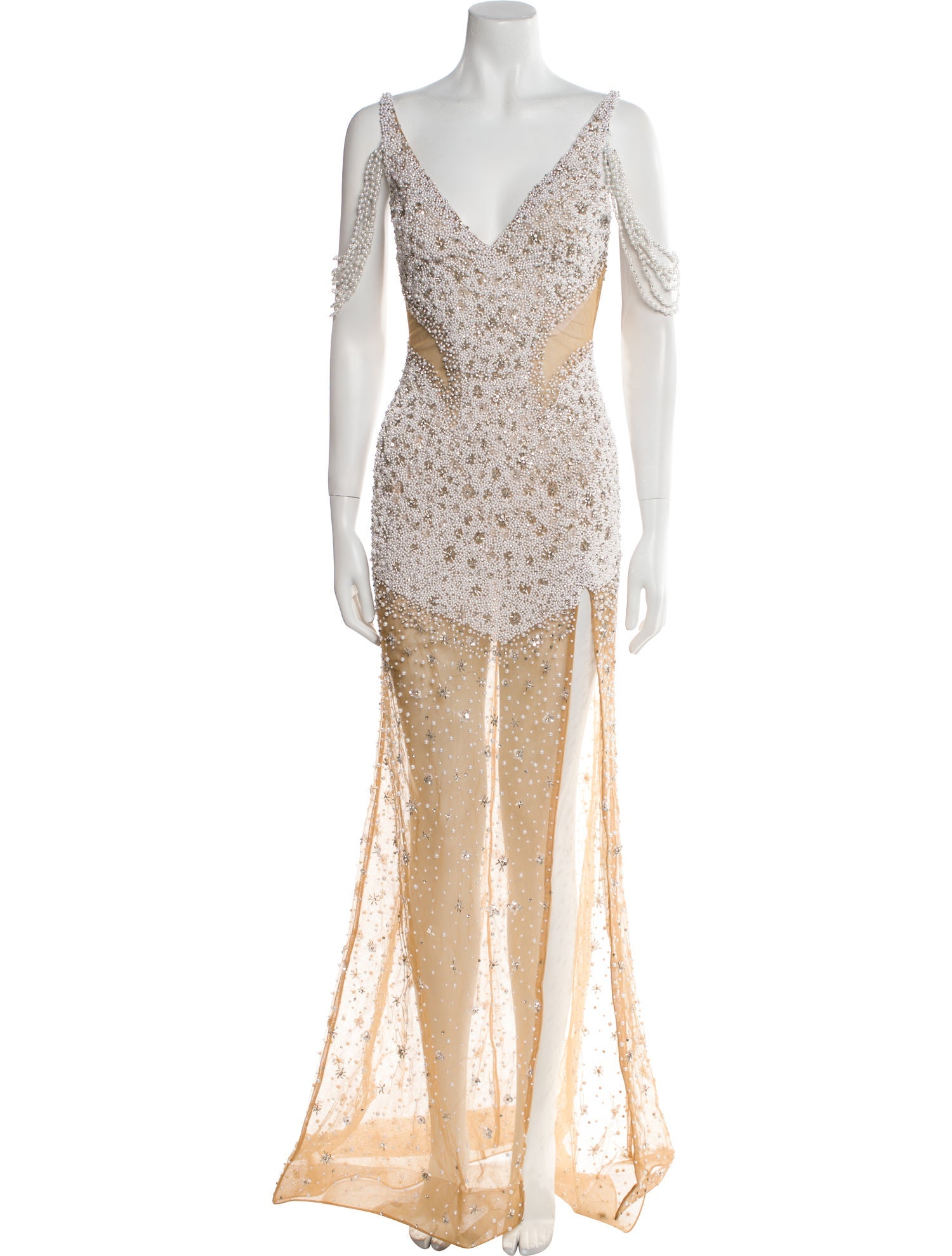 Portia & Scarlett V-Neck Long Dress