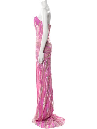 Portia & Scarlett Patterned Long Dress