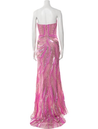 Portia & Scarlett Patterned Long Dress