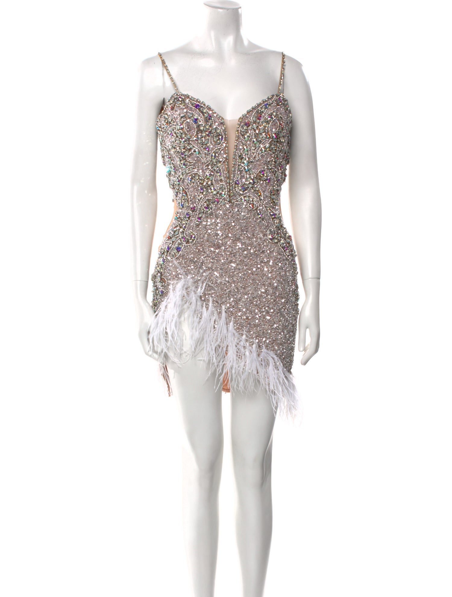 Portia & Scarlett V-Neck Mini Dress