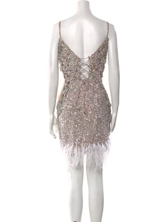 Portia & Scarlett V-Neck Mini Dress