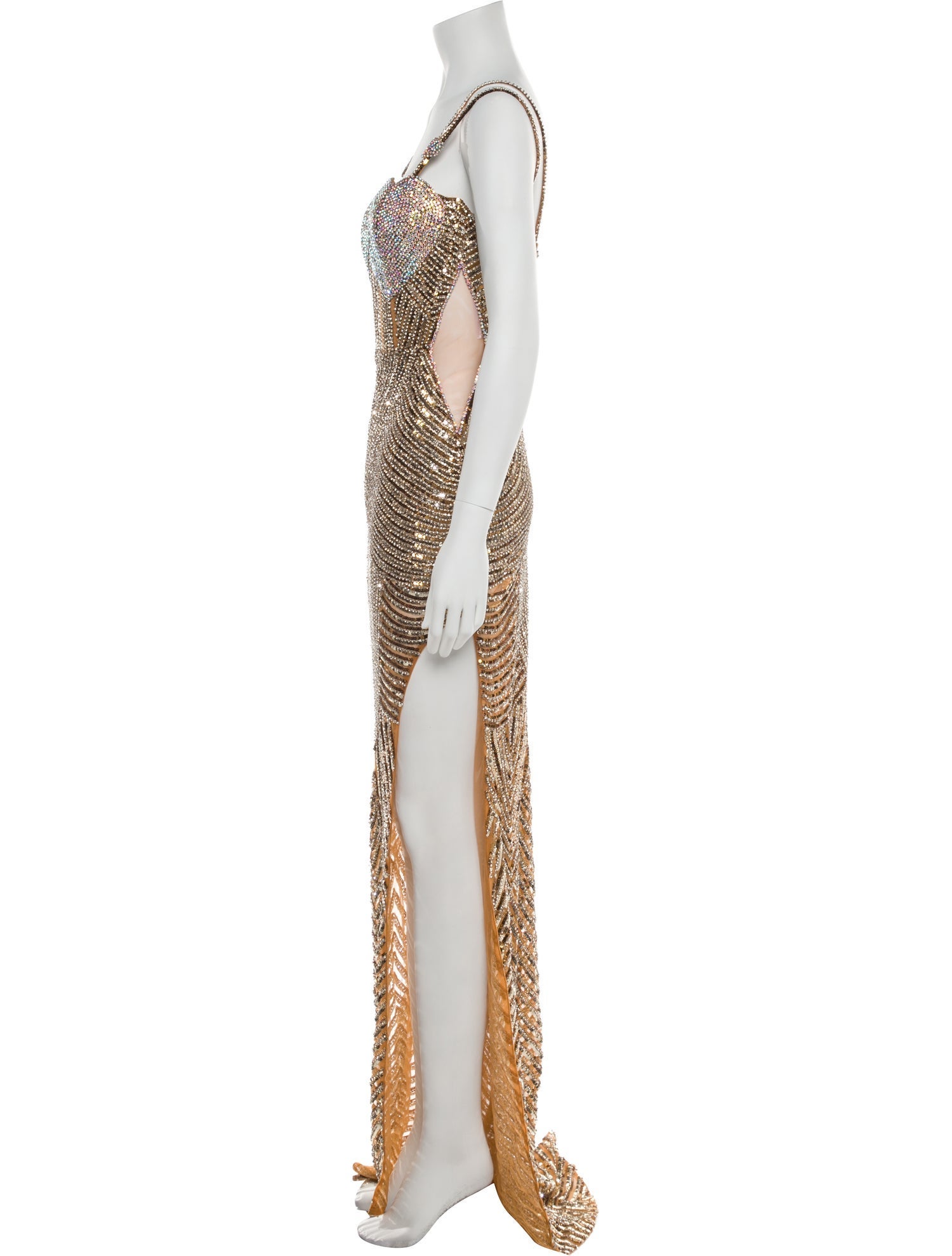 Portia & Scarlett Patterned Long Dress