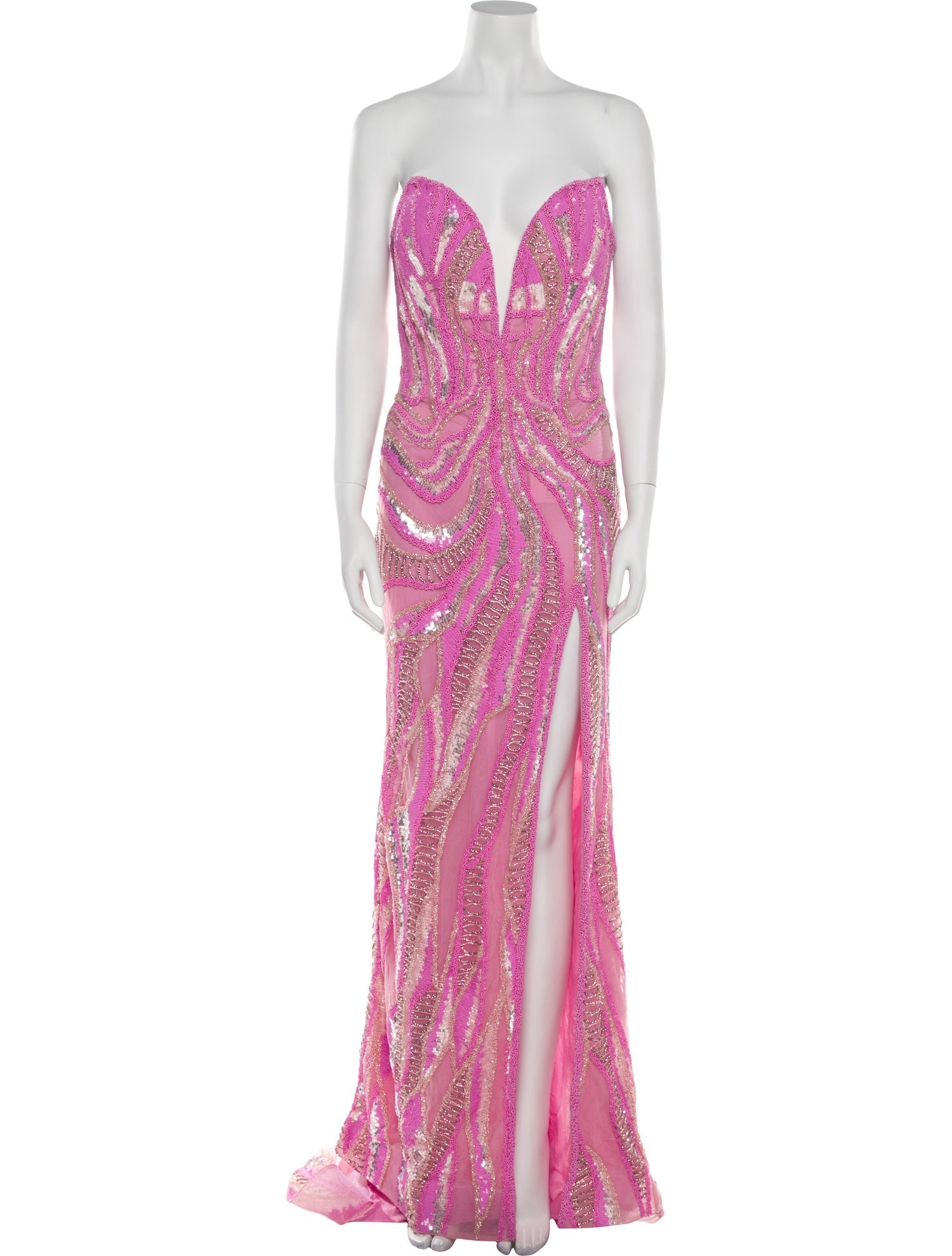 Portia & Scarlett Paisley Print Long Dress w/ Tags