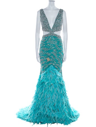 Portia & Scarlett Printed Long Dress