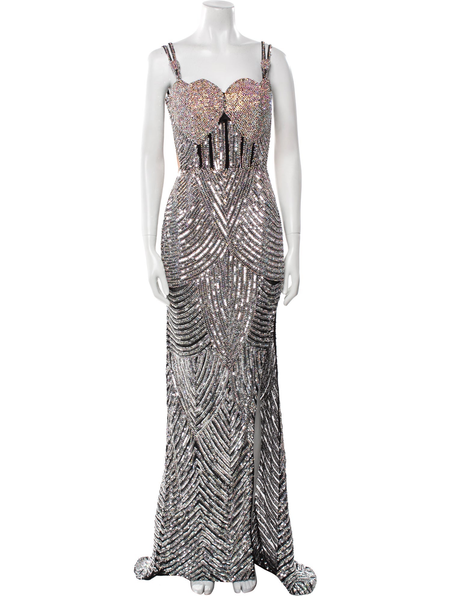 Portia & Scarlett Printed Long Dress