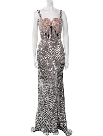 Portia & Scarlett Printed Long Dress