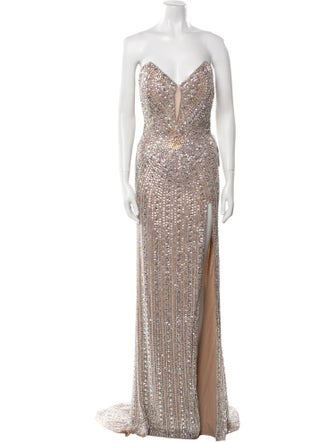 Portia & Scarlett Strapless Long Dress