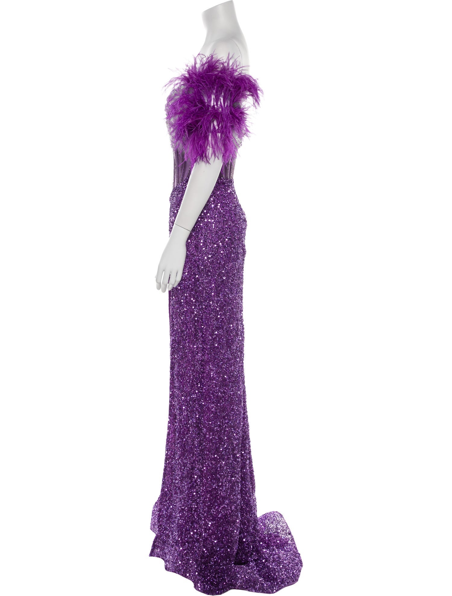 Portia & Scarlett Lace Pattern Long Dress w/ Tags