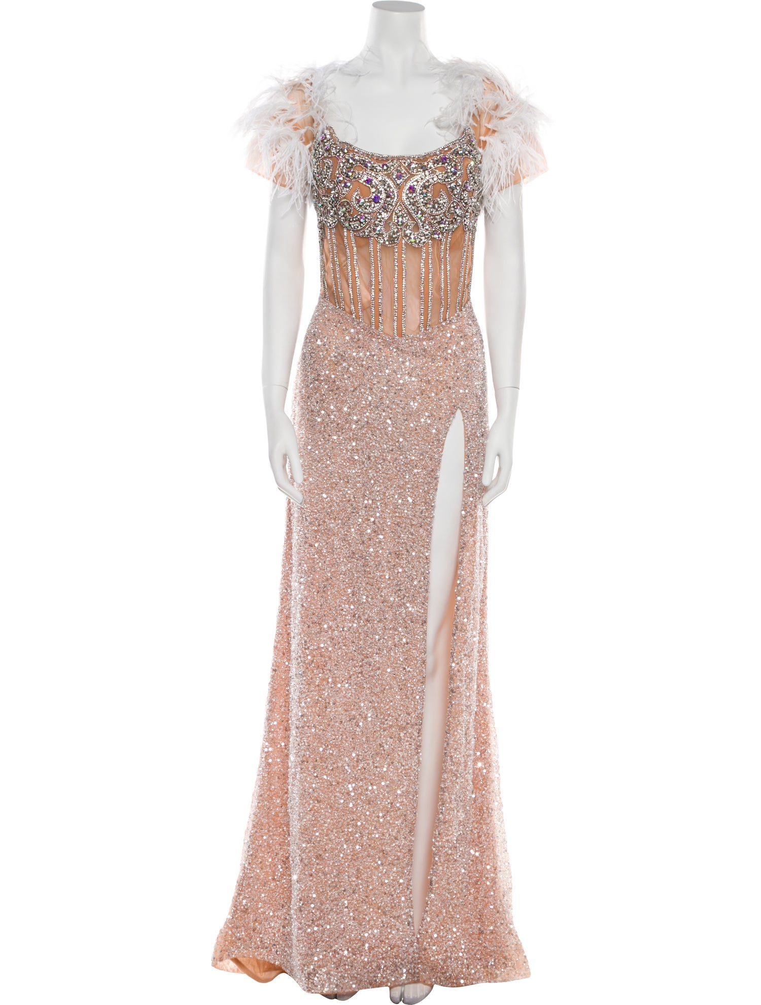 Portia & Scarlett Scoop Neck Long Dress w/ Tags