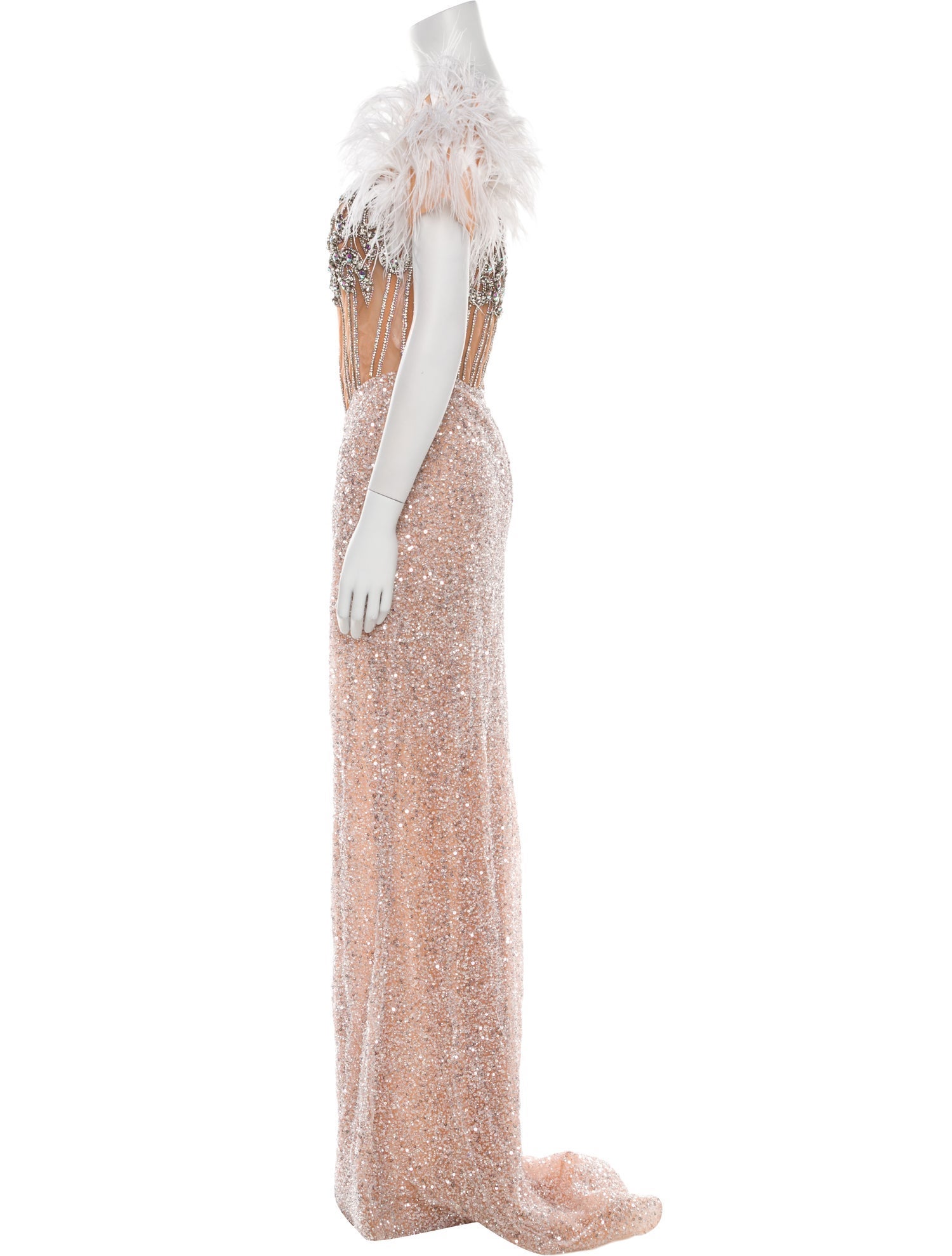 Portia & Scarlett Scoop Neck Long Dress w/ Tags