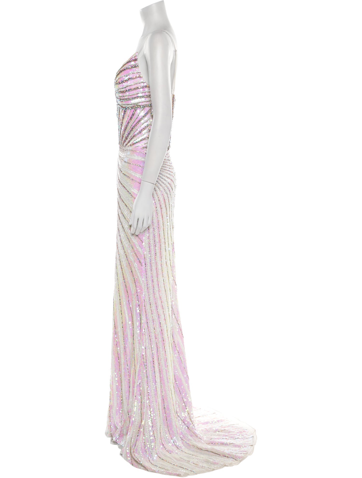 Portia & Scarlett Striped Long Dress