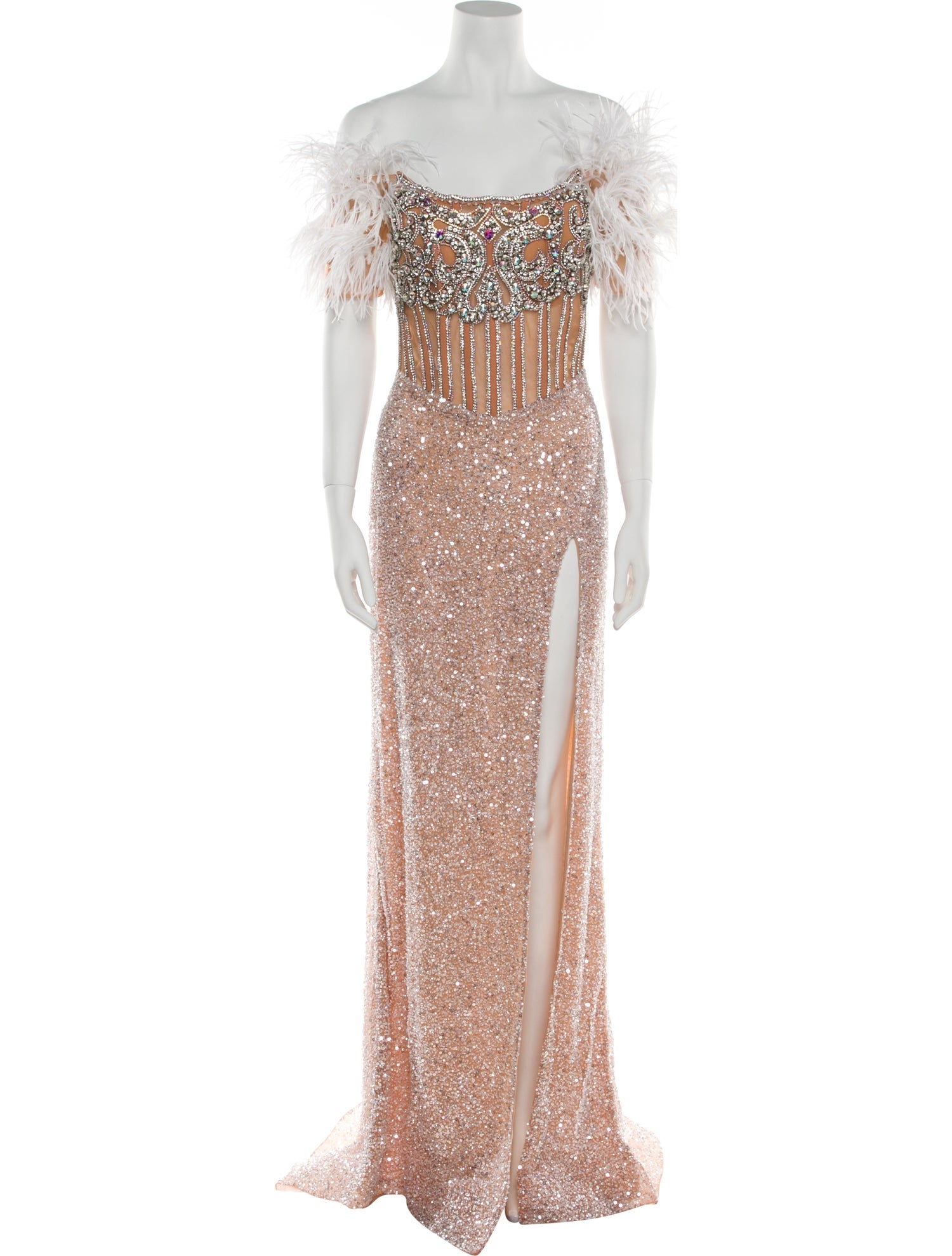 Portia & Scarlett Patterned Long Dress