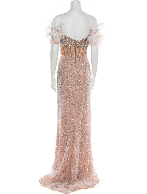 Portia & Scarlett Patterned Long Dress