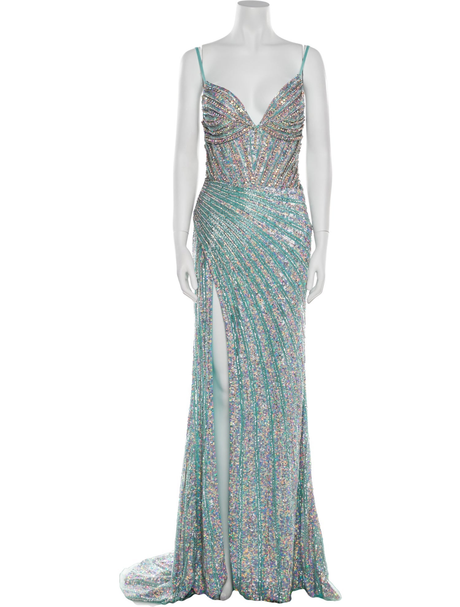 Portia & Scarlett Printed Long Dress w/ Tags