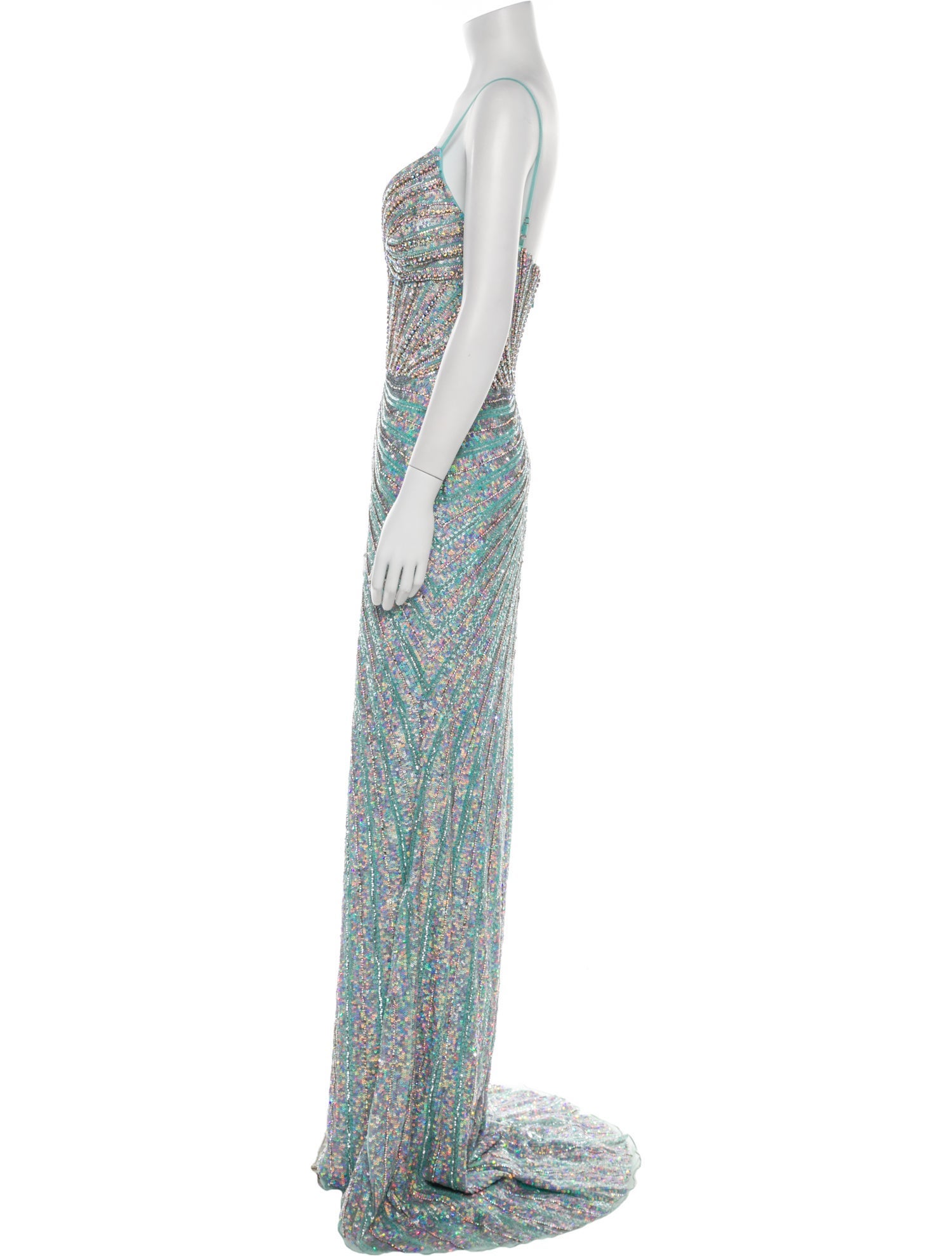 Portia & Scarlett Printed Long Dress w/ Tags