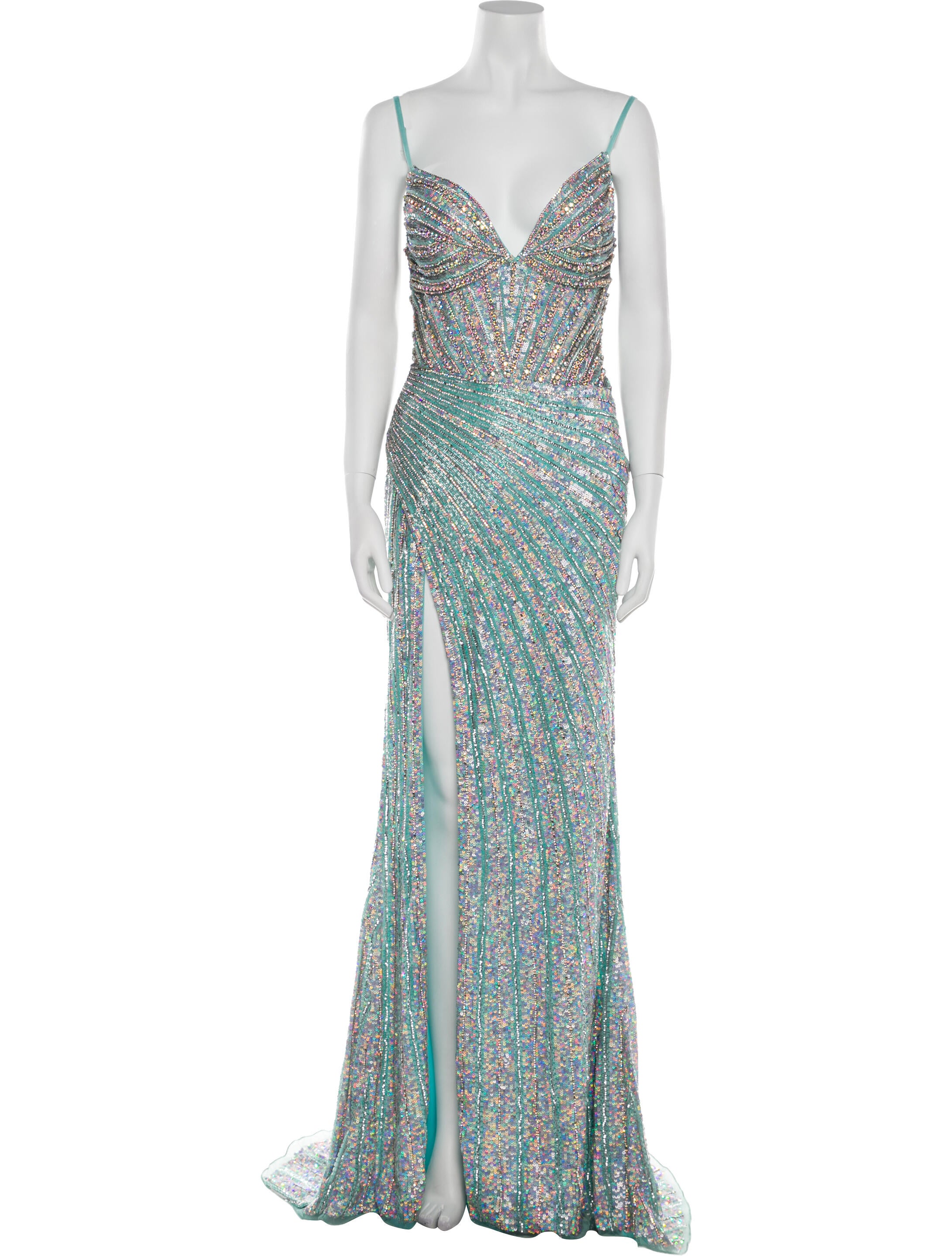 Portia & Scarlett Printed Long Dress w/ Tags