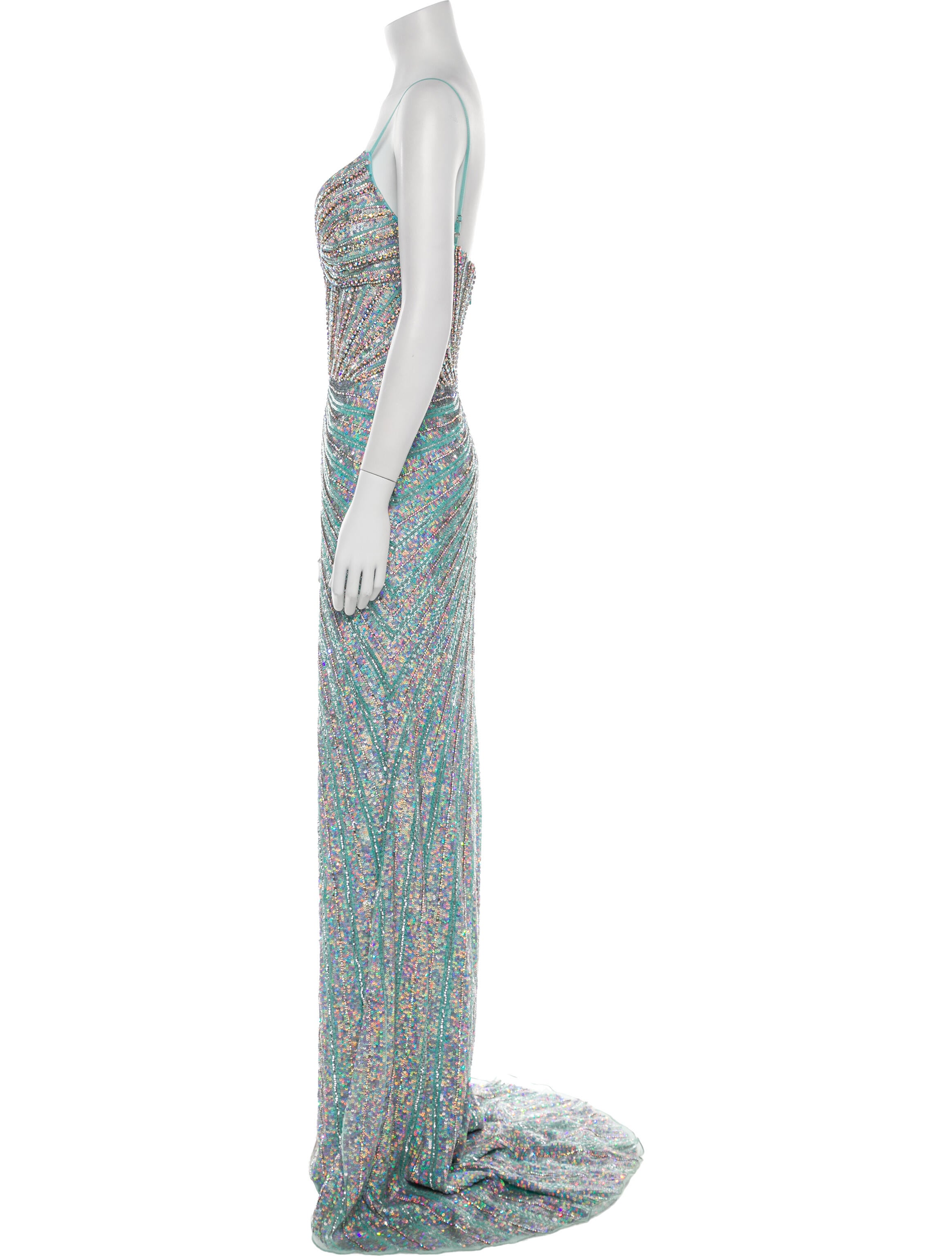 Portia & Scarlett Printed Long Dress w/ Tags