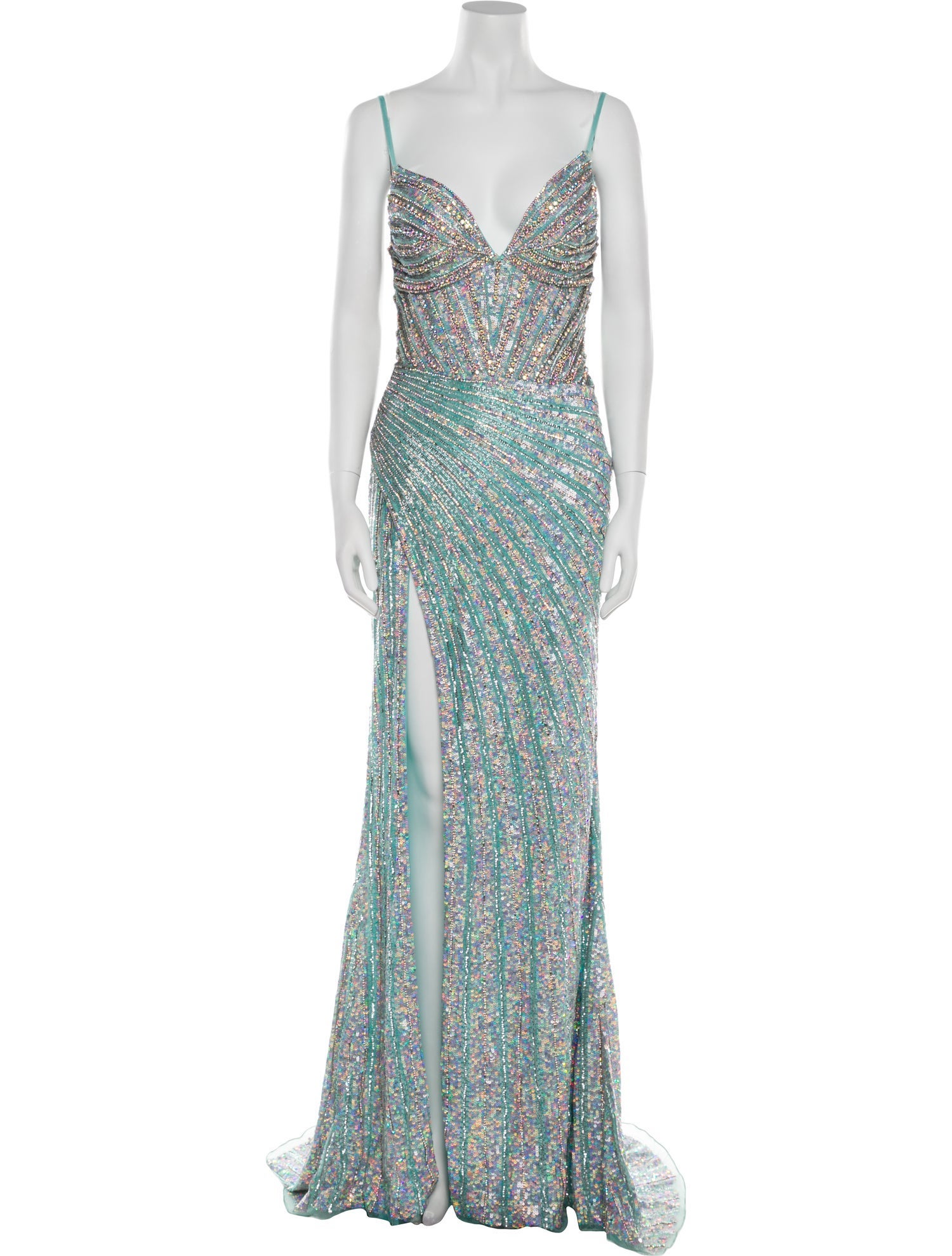 Portia & Scarlett Printed Long Dress w/ Tags