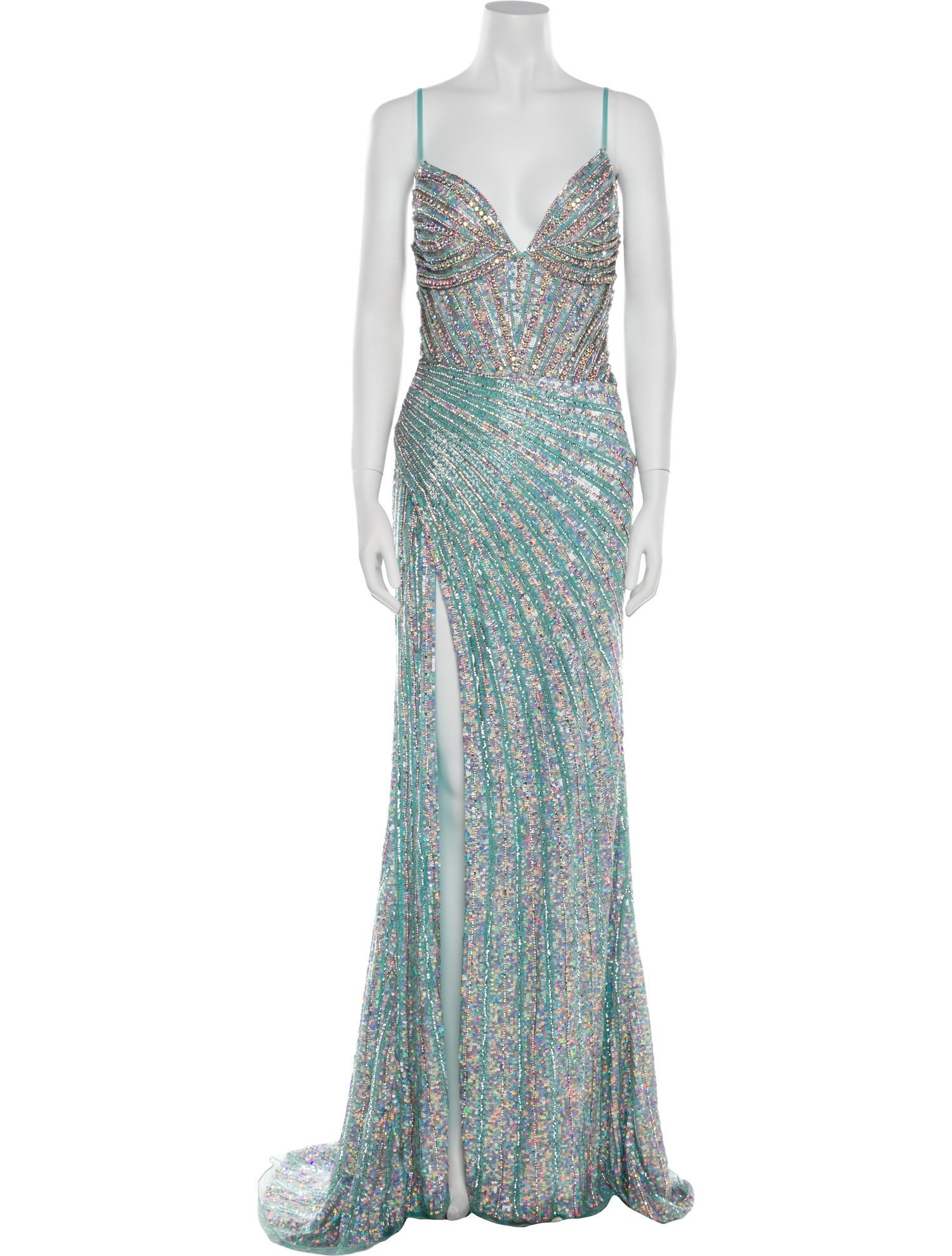 Portia & Scarlett Printed Long Dress w/ Tags