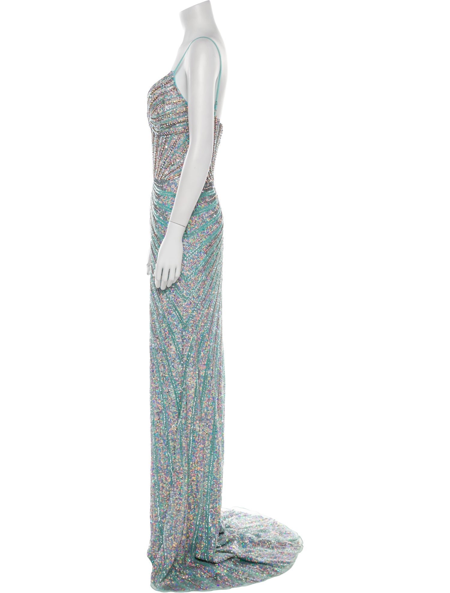 Portia & Scarlett Printed Long Dress w/ Tags