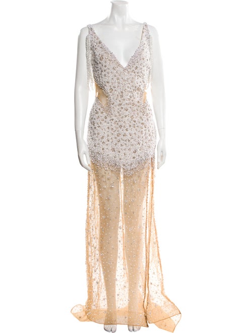 Portia & Scarlett V-Neck Long Dress