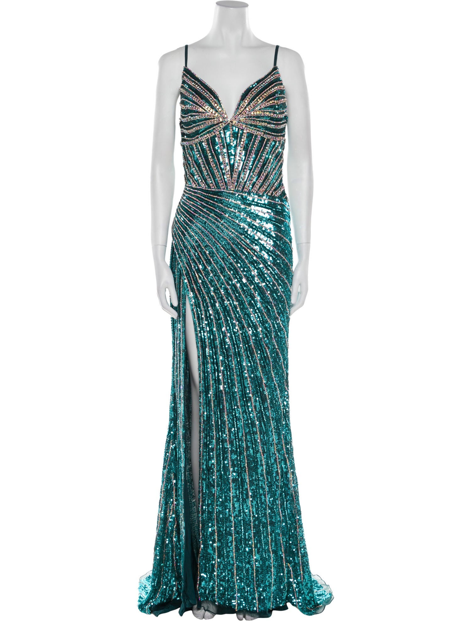 Portia & Scarlett Printed Long Dress w/ Tags