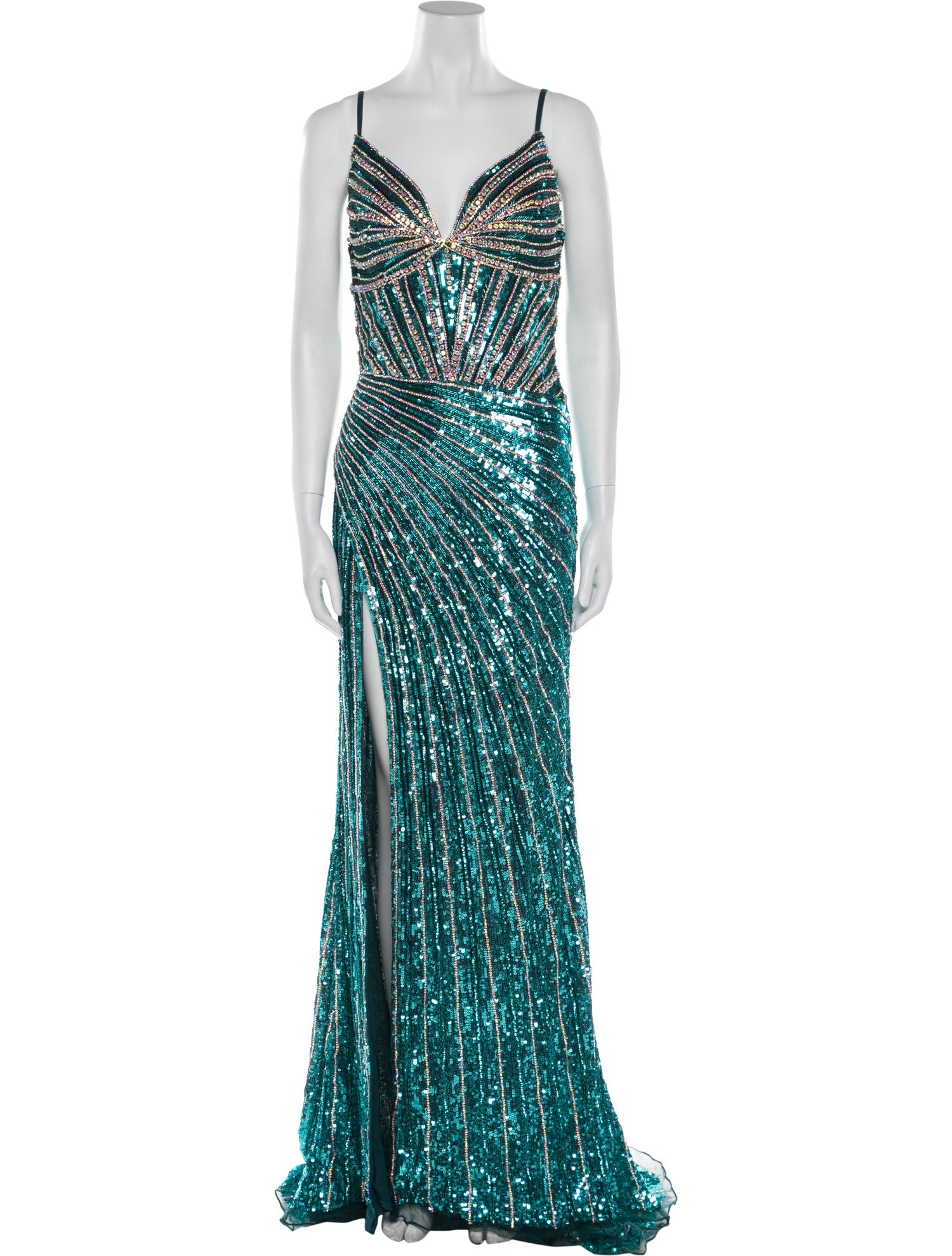 Portia & Scarlett Printed Long Dress w/ Tags