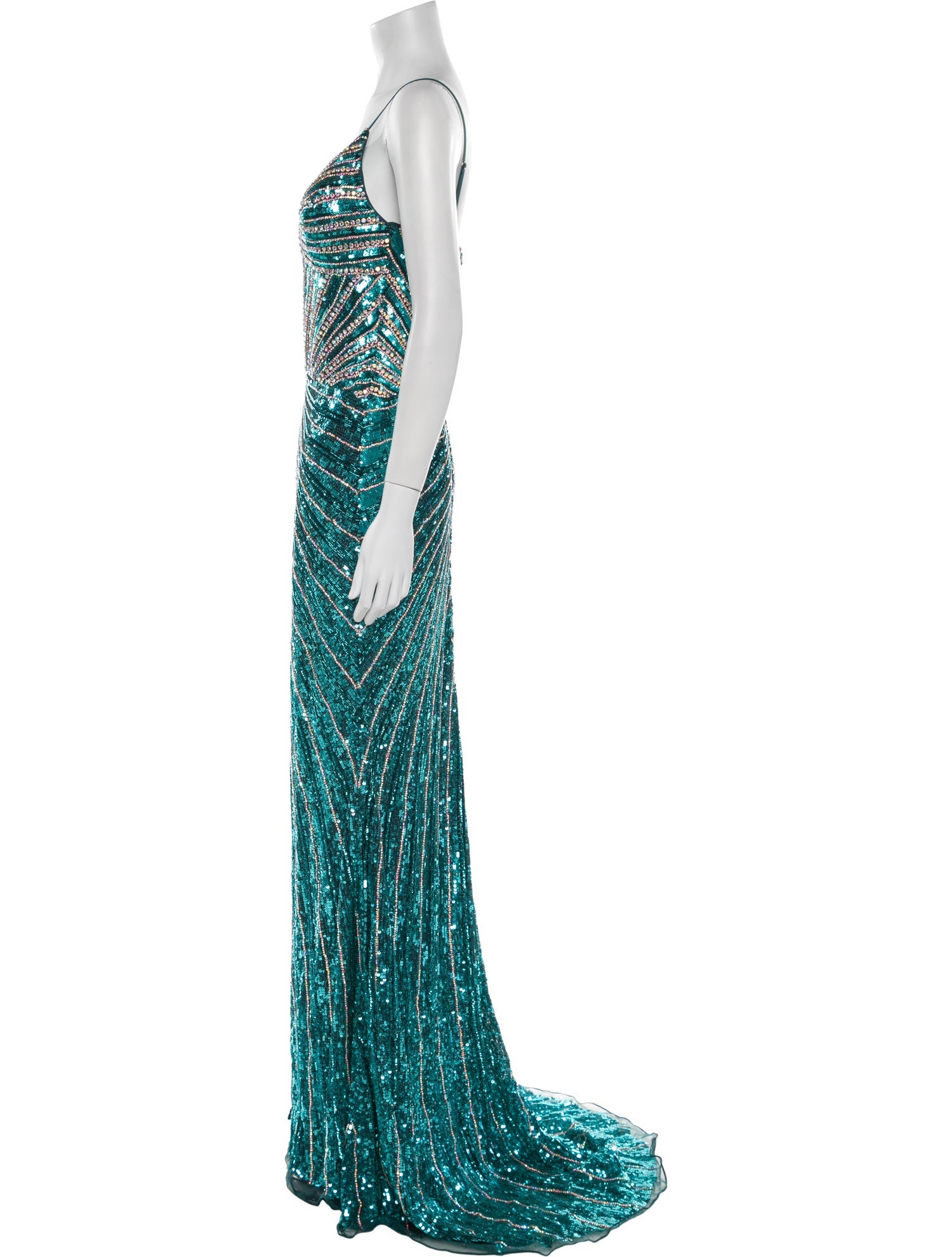 Portia & Scarlett Printed Long Dress w/ Tags